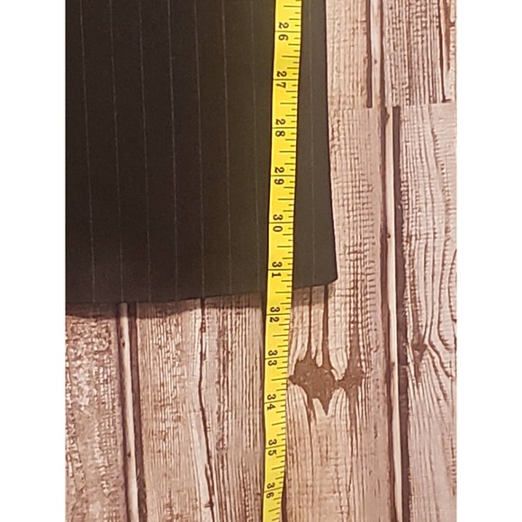 CHAPS - Dark gray pin-striped casual slacks - Size 10 - Picture 5 of 6